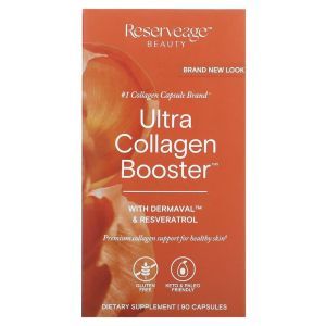 Коллаген ультра, Ultra Collagen Booster, ReserveAge Nutrition, 90 капсул