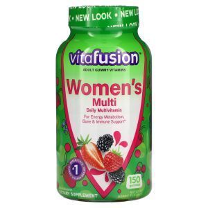 Мультивитамины для женщин, Women's Gummy Vitamins, VitaFusion, 150 жевательных таблеток