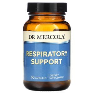 Поддержка органов дыхания, Respiratory Support, Dr. Mercola, 60 капсул
