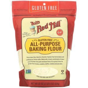 Мука для выпечки, All Purpose Baking Flour, Bob's Red Mill, универсальная, без глютена, 624 г