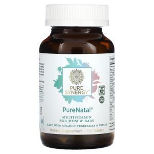 Витамины для матери и ребенка, PureNatal, Pure Synergy, 120 таблеток