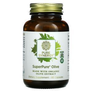 Оливковый экстракт, SuperPure Olive Extract, The Synergy Company, 60 капсул
