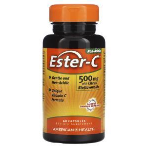 Эстер С, Ester-C, American Health, 500 мг, 60 капсул