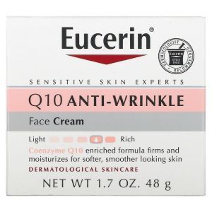 Крем от морщин с Q10, Anti-Wrinkle Face Creme, Eucerin, (48 г)