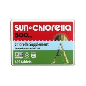 Хлорелла, Chlorella, Sun Chlorella, 500 мг, 600 таблеток