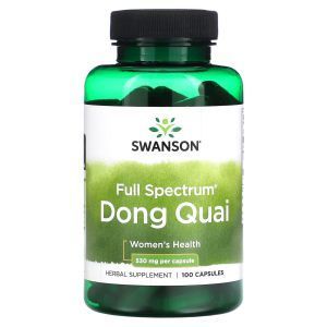 Донг Квай, Dong Quai, Swanson, полного спектра действия, 530 мг, 100 капсул