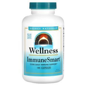 Иммунная защита, Wellness ImmuneSmart, Source Naturals, 180 капсул
