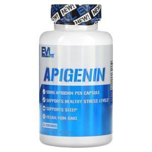 Апигенин, Apigenin, EVLution Nutrition, 30 растительных капсул

