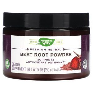 Свекла корень, Beet Root Powder, Nature's Way, 150 г 