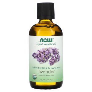 Лавандовое масло, Essential Oils Lavender, Now Foods, Essential Oils, органик, эфирное, 118 мл
