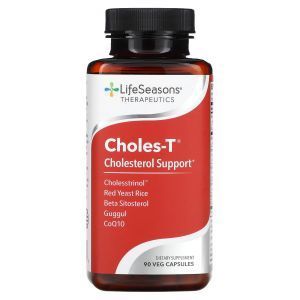 Контроль холестерина, Choles-T, LifeSeasons, 90 вегетарианских капсул