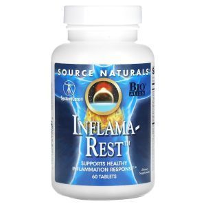 Инфлама Рест, Inflama-Rest, Source Naturals, 60 таблеток
