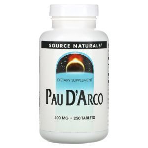 По д'арко, Source Naturals, 500 мг, 250 таблеток
