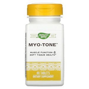 Поддержка функции мышц и мягких тканей, Myo-Tone, Nature's Way, 80 таблеток
