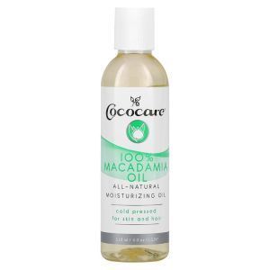 Масло макадамии, Macadamia Oil, Cococare, 100%, 118 мл