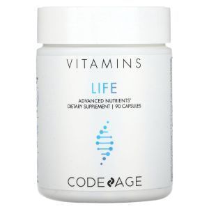 Витамины, Vitamins, Life, Codeage, 90 капсул
