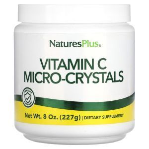 Витамин С, Vitamin C Micro-Crystals, Nature's Plus, кристаллы, 227 г