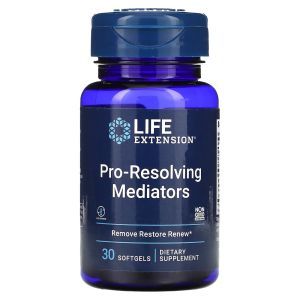 Медиаторы, Pro-Resolving Mediators, Life Extension, 30 гелевых капсул