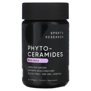 Фитокерамиды 350 мг, Phytoceramides Lipowheat, Sports Research, 30 капсул