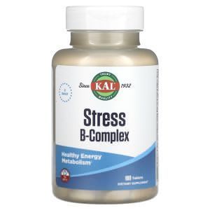 B-комплекс, Stress B Complex, KAL, 100 таблеток