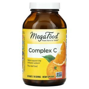 Витамин С, комплекс, Complex C, MegaFood, 180 таблеток