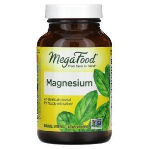 Магний, Magnesium, MegaFood, 60 таблеток (Default)