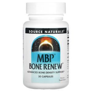 Поддержка плотности костей, MBP Bone Renew, Source Naturals, 60 капсул
