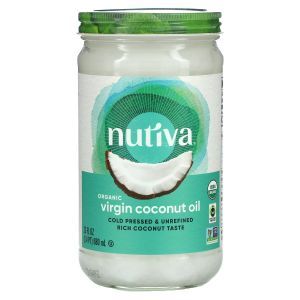 Кокосовое масло, Coconut Oil, Virgin, Nutiva, органик, 680 мл