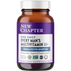 Мультивитамины для мужчин 55+, Every Man's One Daily 55+, New Chapter, 1 в день, 24 таблетки