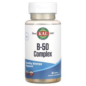 B-50 комплекс, B-50 Complex, KAL, 50 таблеток
