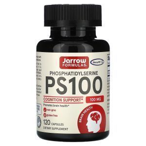 Фосфатидилсерин, PS 100, Phosphatidylserine, Jarrow Formulas, 100 мг, 120 капсул (Default)