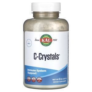 Витамин С, C-Crystals, KAL, кристаллы, 227 г
