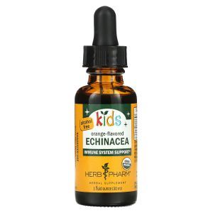 Эхинацея для детей, без спирта, со вкусом апельсина (Kids Echinacea), Herb Pharm, 30 мл