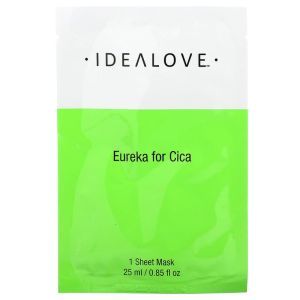 Тканевая маска, Eureka for Cica, Idealove, 1 шт, 25 мл 
