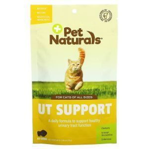 Поддержка здоровья мочевыводящих путей для кошек, UT Support, Pet Naturals, 60 жевательных таблеток, 75 г