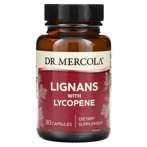 Лигнин с ликопином, Lignans with Lycopene, Dr. Mercola, 30 кап.