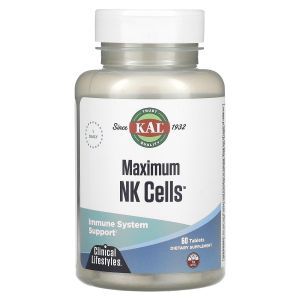 Грибная формула, Maximum NK Cells, KAL, 60 таблеток