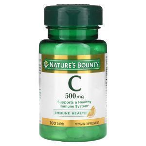 Витамин С, Vitamin C, Nature's Bounty,  500 мг, 100 таблеток