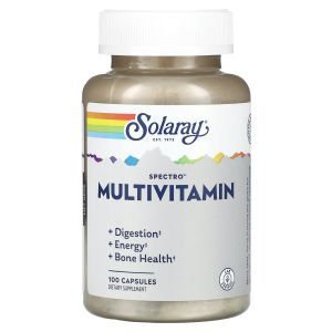 Мультивитамины, Spectro Multivitamin, Solaray, 100 капсул
