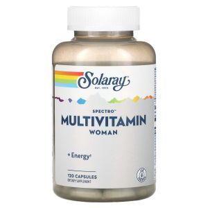 Мультивитамины, Spectro Multivitamin, Solaray, для женщин, 120 капсул
