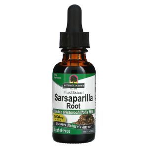 Сарсапарель, Sarsaparilla, Nature's Answer, без спирта, 2000 мг, 30 мл (Default)