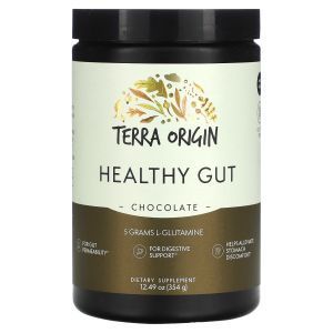 Здоровый кишечник, Healthy Gut, Terra Origin, вкус шоколада, 354 г

