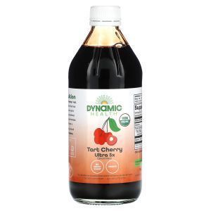 Концентрат вишневого сока, Organic Tart Cherry, Ultra 5X, Dynamic Health Laboratories, 473 мл