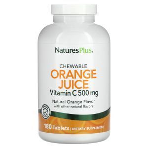 Витамин С (апельсин), Nature's Plus, 500 мг, 180 табл.