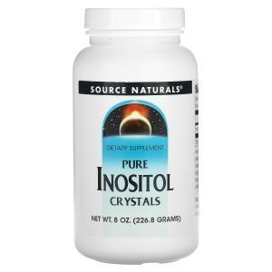 Инозитол, Inositol, Source Naturals, чистые кристаллы, 226,8 г.