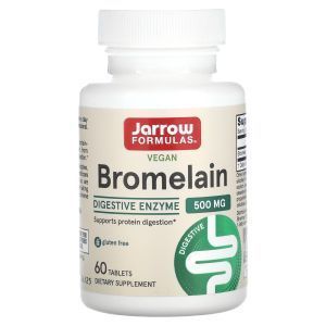 Бромелайн, Bromelain, Jarrow Formulas, 1000 ГДУ, 60 таблеток