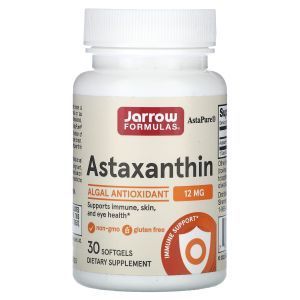 Астаксантин, Astaxanthin, Jarrow Formulas, 12 мг, 30 капсул (Default)