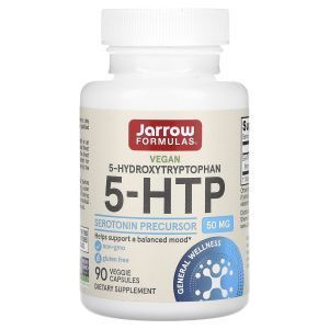 5-НТР, окситриптан, Jarrow Formulas, 50 мг, 90 капсул