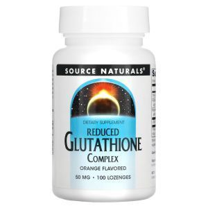 Глутатион, Glutathione Complex, Source Naturals, 50 мг, 100 таблеток