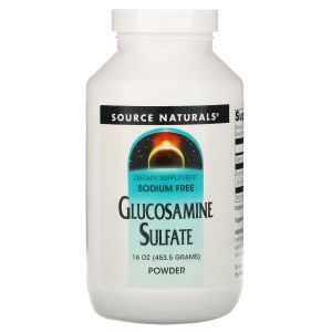 Глюкозамин сульфат, Source Naturals, 453,6 г.